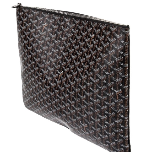 GOYARD Goyardine Senat GM portfolio, clutch, pouch - Picture 3 of 3